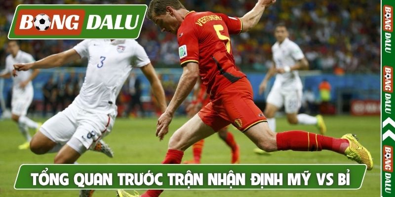 Tổng quan trước trận trong nhận định Mỹ vs Bỉ